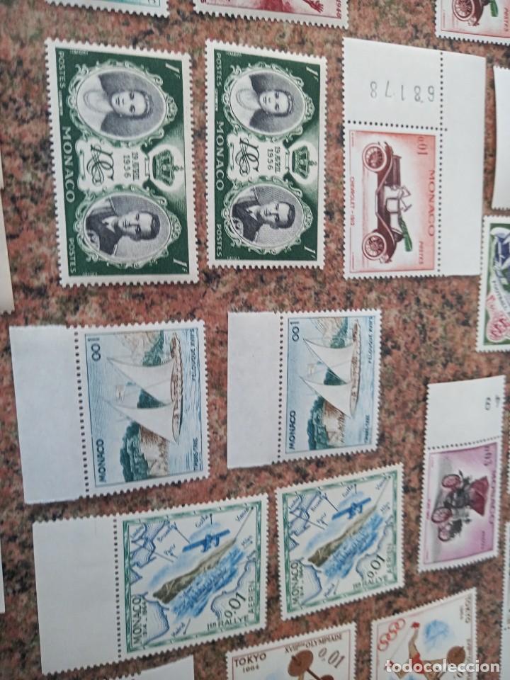 Sellos: Lote de sellos de monaco antiguos variados - Foto 35