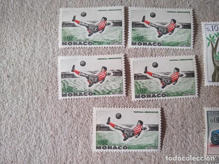 Sellos: LOTE SELLOS DE MONACO ANTIGUOS - Foto 6