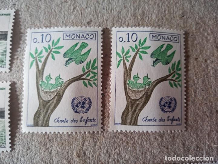 Sellos: LOTE SELLOS DE MONACO ANTIGUOS - Foto 8