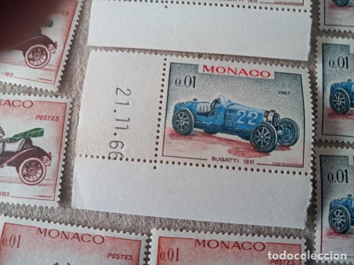 Sellos: LOTE DE SELLOS ANTIGUOS DE. MONACO - Foto 4