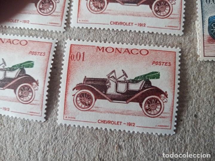Sellos: LOTE DE SELLOS ANTIGUOS DE. MONACO - Foto 5