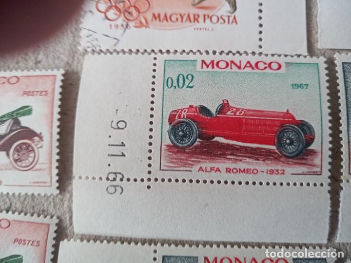 Sellos: LOTE DE SELLOS ANTIGUOS DE. MONACO - Foto 8