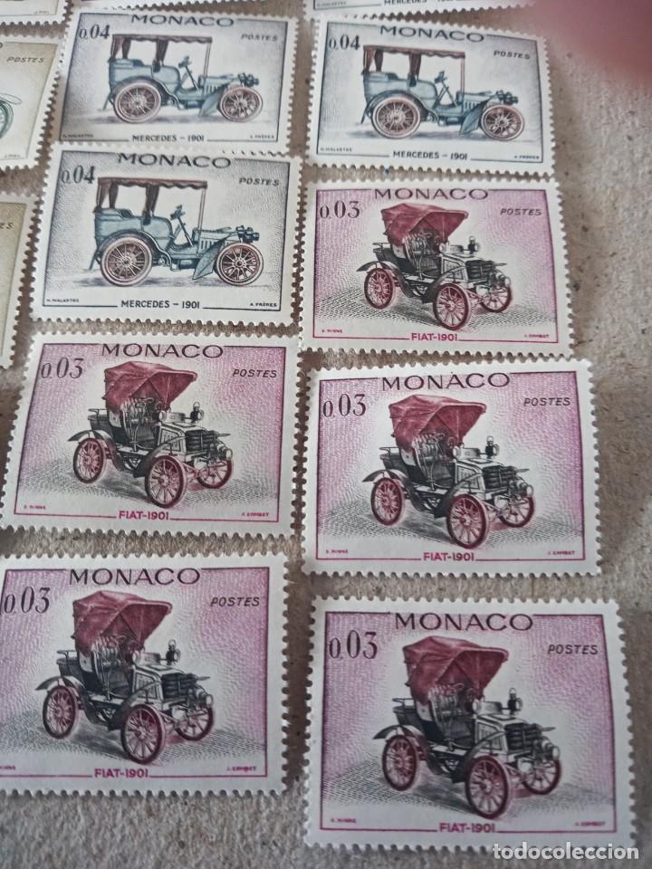 Sellos: LOTE DE SELLOS ANTIGUOS DE. MONACO - Foto 10