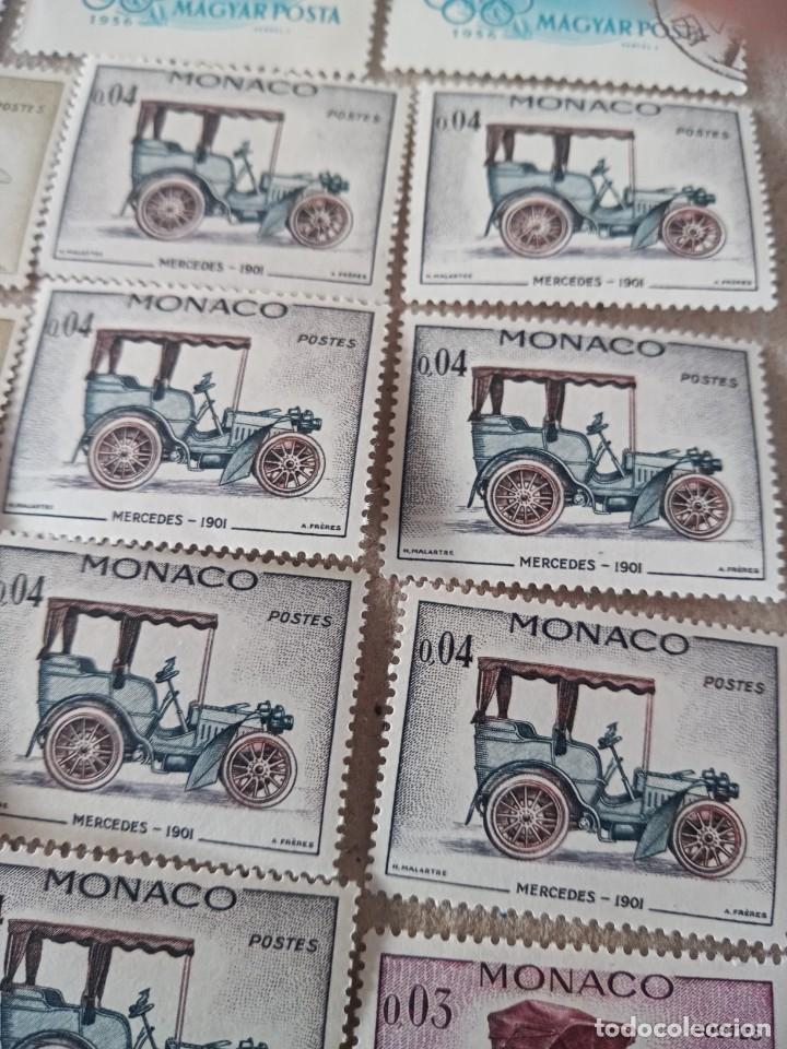 Sellos: LOTE DE SELLOS ANTIGUOS DE. MONACO - Foto 13