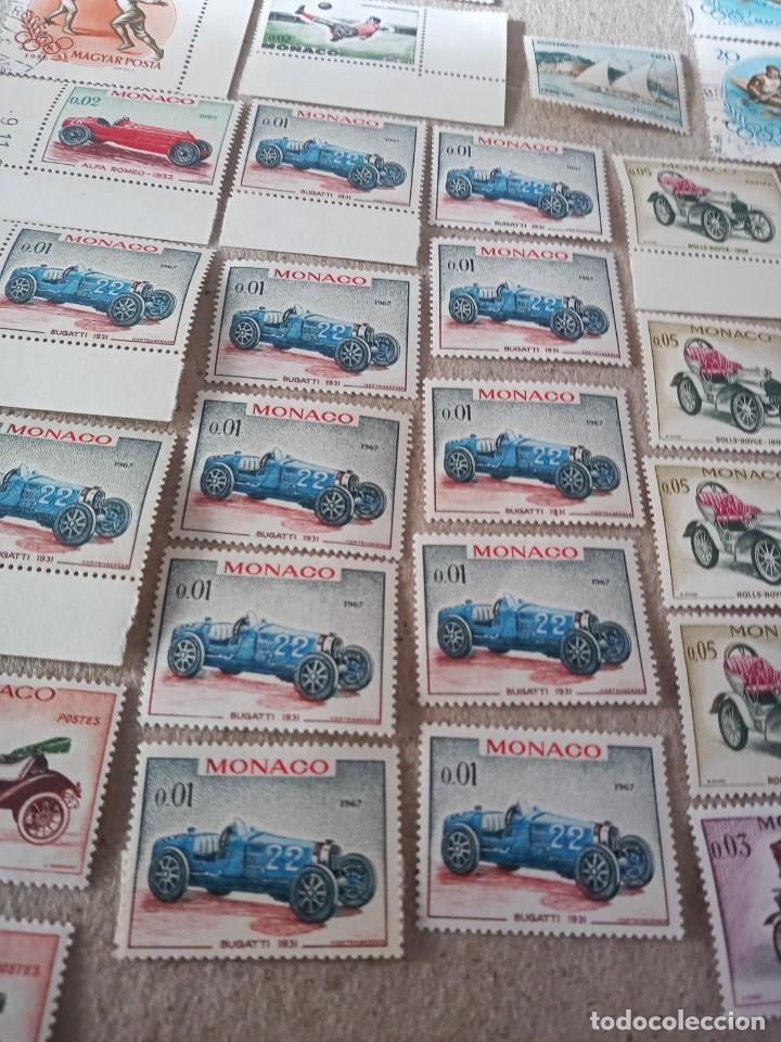 Sellos: LOTE DE SELLOS ANTIGUOS DE. MONACO - Foto 16