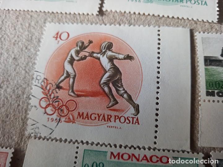 Sellos: LOTE DE SELLOS ANTIGUOS DE. MONACO - Foto 22
