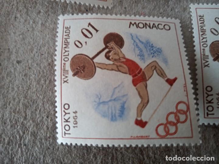 Sellos: LOTE DE SELLOS ANTIGUOS DE. MONACO - Foto 2