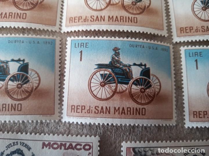 Sellos: LOTE DE SELLOS ANTIGUOS DE. MONACO - Foto 5