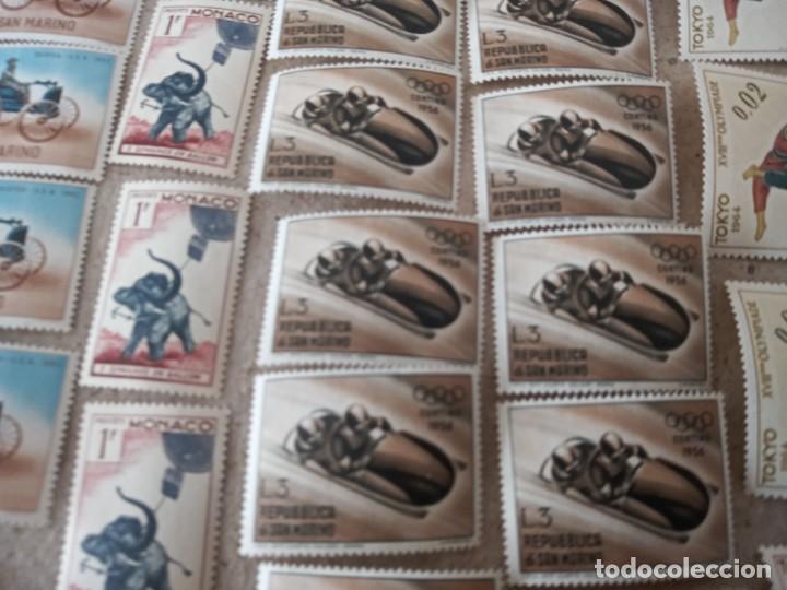 Sellos: LOTE DE SELLOS ANTIGUOS DE. MONACO - Foto 14