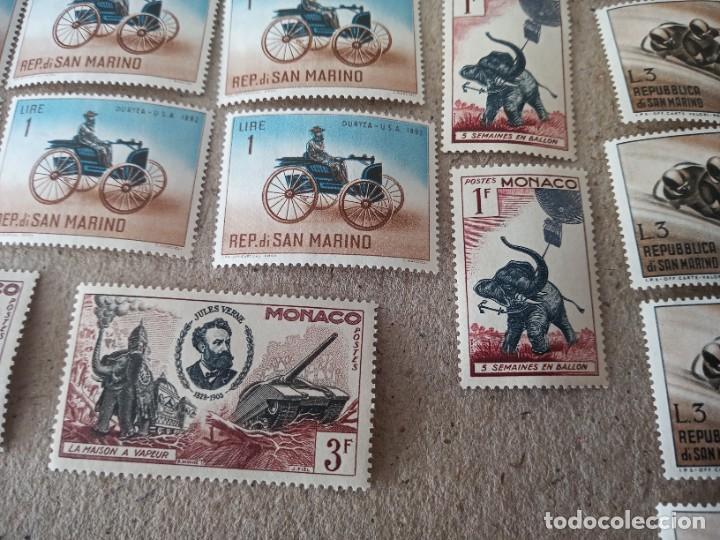Sellos: LOTE DE SELLOS ANTIGUOS DE. MONACO - Foto 18
