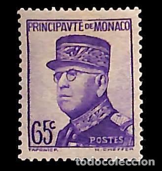 Sellos: MONACO, 1937 YVERT N&ordm; 160 /*/, - Foto 1
