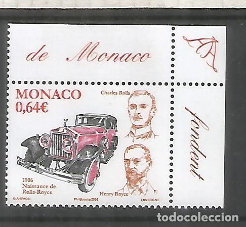 Sellos: MONACO AUTOMOVIL ROLLOS ROYCE CAR - Foto 1