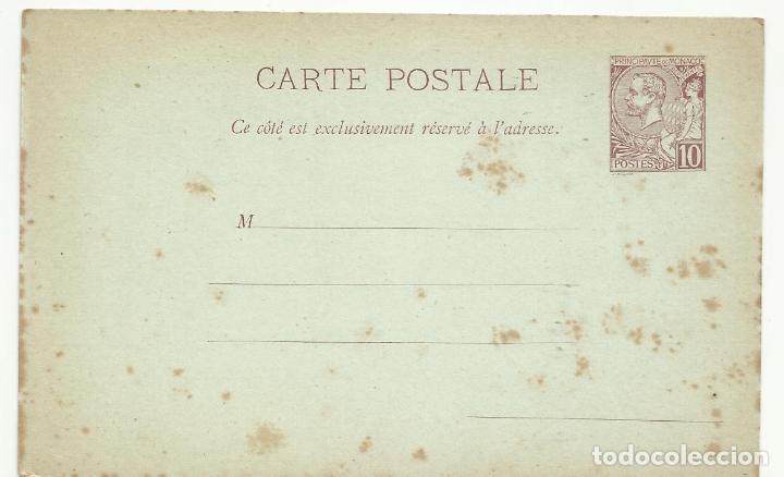 Sellos: ENTERO POSTAL monaco SIN ESCRIBIR 1892 - Foto 1