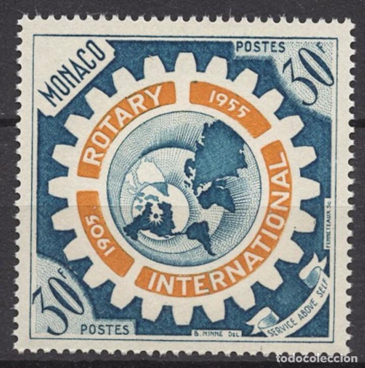 Sellos: MONACO 1955 - ROTARY INTERNACIONAL - YVERT 440** - Foto 1