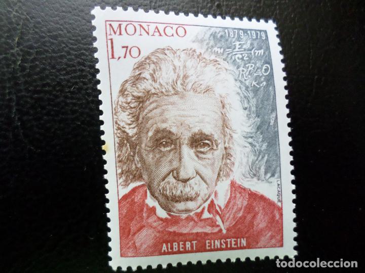 Sellos: *monaco, 1979, centenario nacimiento de albert einstein, Yvert 1203 - Foto 1