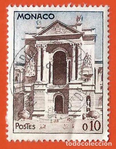 Sellos: MONACO. 1960. PUERTA DEL MUSEO OCEANOGRAFICO - Foto 1