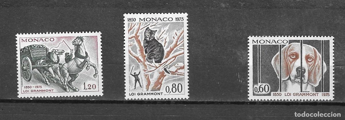 Sellos: MONACO N&ordm; 1031 AL 1033 (**) - Foto 1