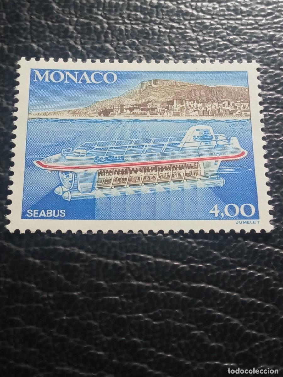 Sellos: M&oacute;naco 1992- Nuevos, el Seabus, Yvert 1852 - Foto 1