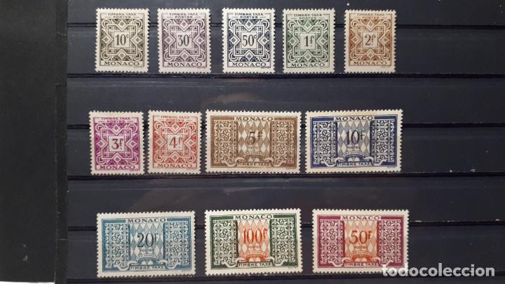 Sellos: MONACO * * y *. 1946-57. TASAS. S. CPTA. - Foto 1