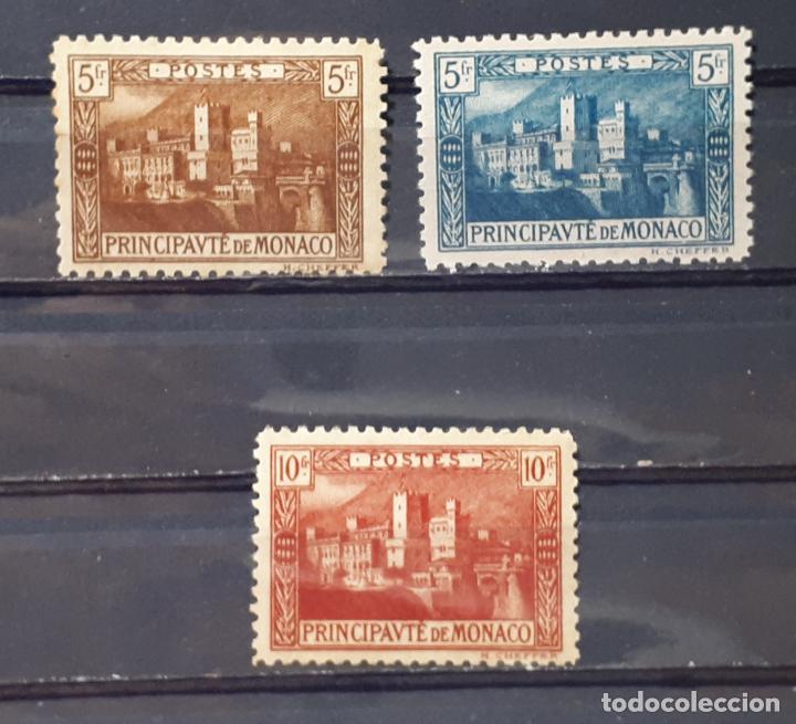 Sellos: MONACO * 1922-24 Yvert 62/64. - Foto 1