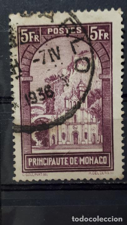 Sellos: MONACO &deg; 1933 Yvert 132. USADO. - Foto 1