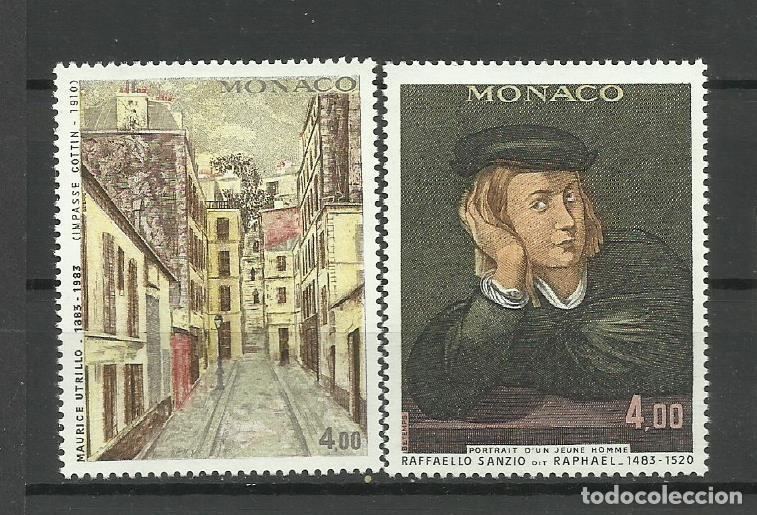 Sellos: MONACO- 1983 - ** -PINTORES - Foto 1