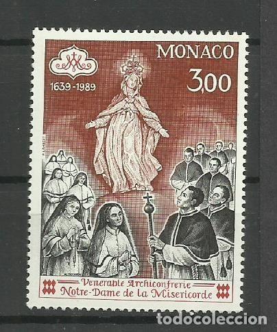 Sellos: MONACO- 1989 - ** -HERMANDAD DE LA MISERICORDIA - Foto 1