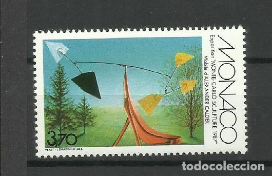 Sellos: MONACO- 1983 - ** - EXPOSICION DE ESCULTURAS - Foto 1