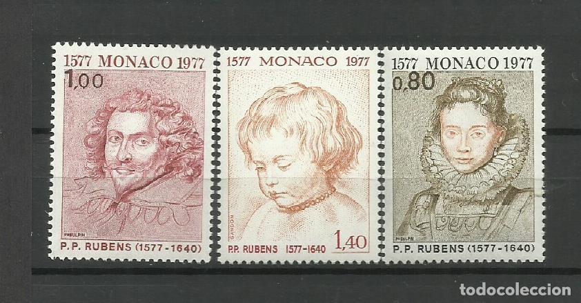Sellos: MONACO- 1977 - ** IV CENTENARIO PINTOR RUBENS - Foto 1