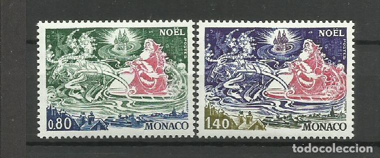 Sellos: MONACO- 1977 - ** NAVIDAD - Foto 1