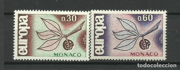 Sellos: MONACO- 1965- EUROPA-(SERIE COMPLETA) - Foto 1