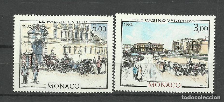 Sellos: MONACO 1982- **- BELLE EPOQUE (SERIE COMPLETA) - Foto 1