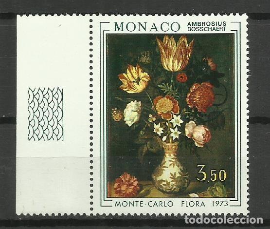 Sellos: MONACO 1973 - **- FERIA FLORAL - Foto 1