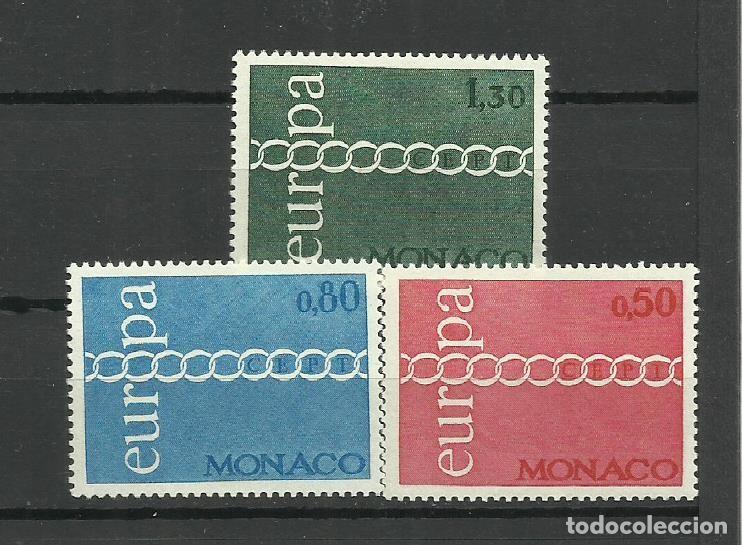 Sellos: MONACO 1971-**-EUROPA - (SERIE COMPLETA) - Foto 1