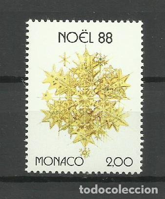 Sellos: MONACO 1988 -**- NAVIDAD - Foto 1