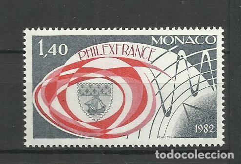 Sellos: MONACO 1982 -**- EXPOSICION FILATELICA - Foto 1