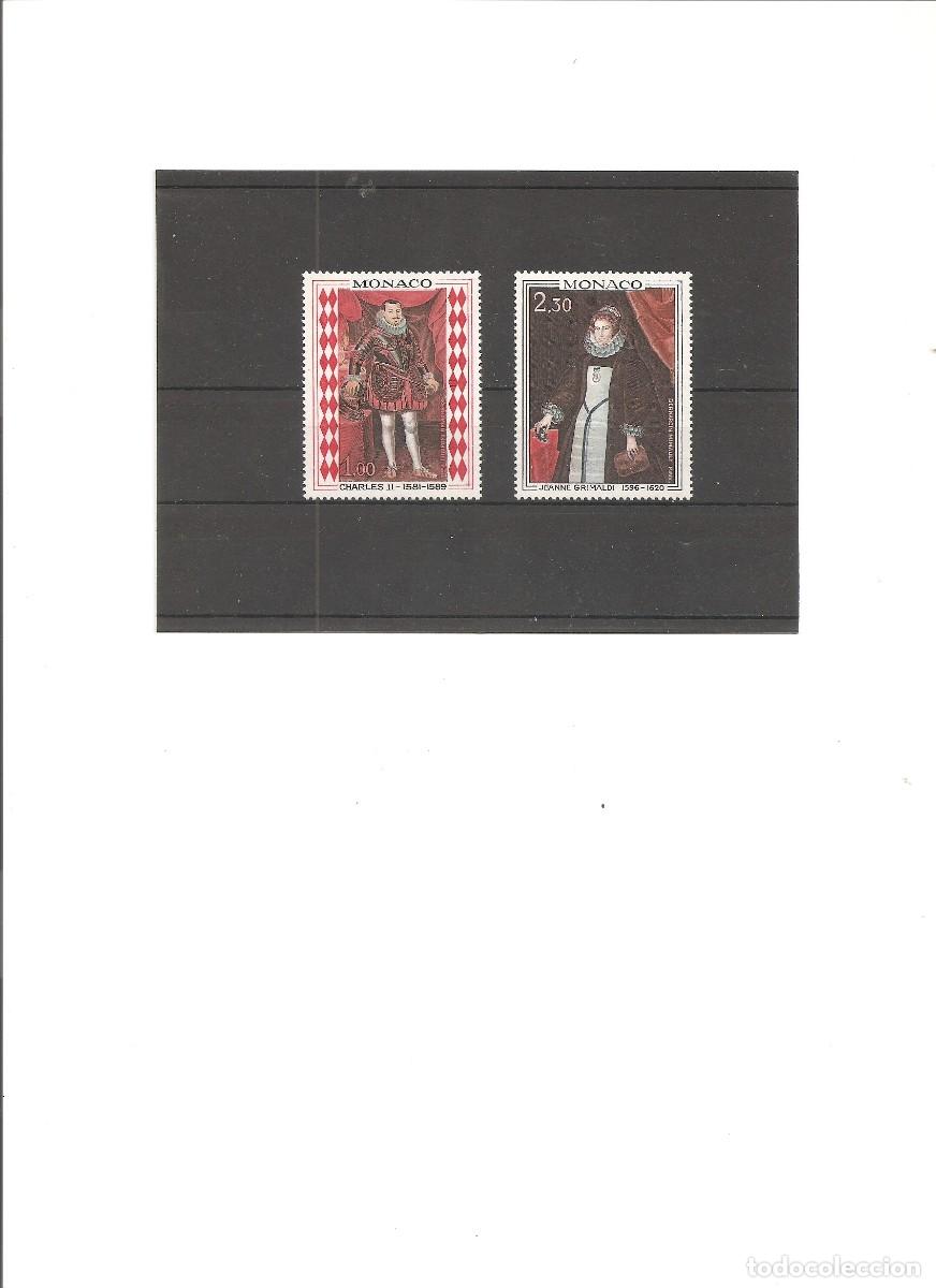 Sellos: MONACO. PRINCIPES Y PRINCESAS DE MONACO. CUADROS. - Foto 1