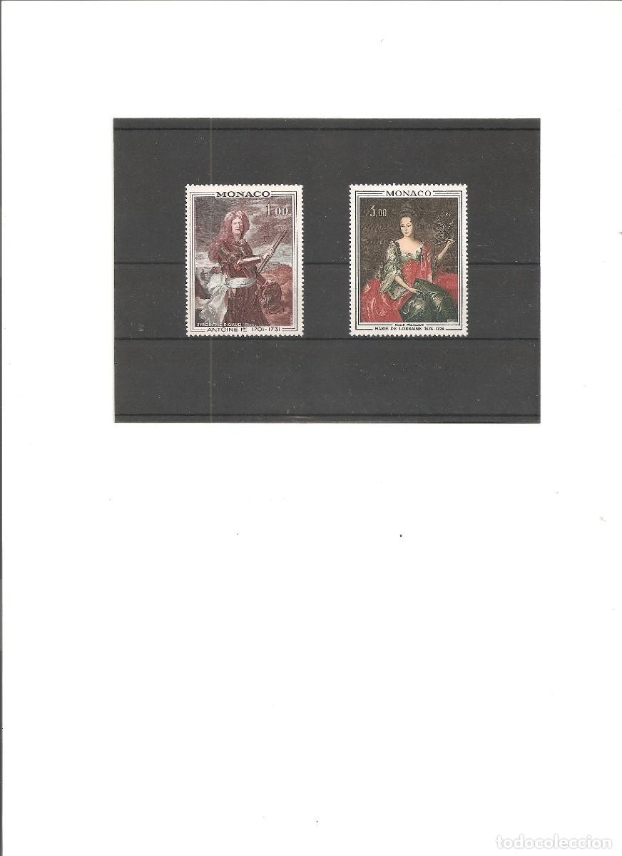 Sellos: MONACO. PRINCIPES Y PRINCESAS DE MONACO. CUADROS. - Foto 1