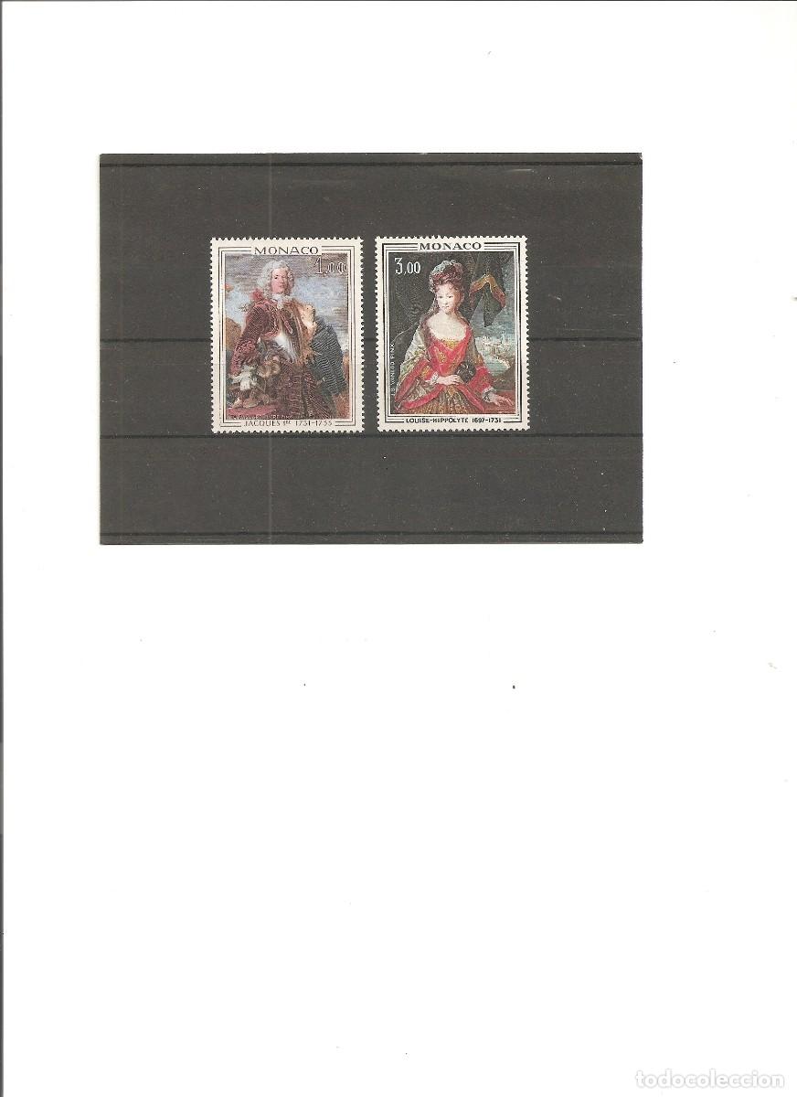 Sellos: MONACO. PRINCIPES Y PRINCESAS DE MONACO. CUADROS. - Foto 1