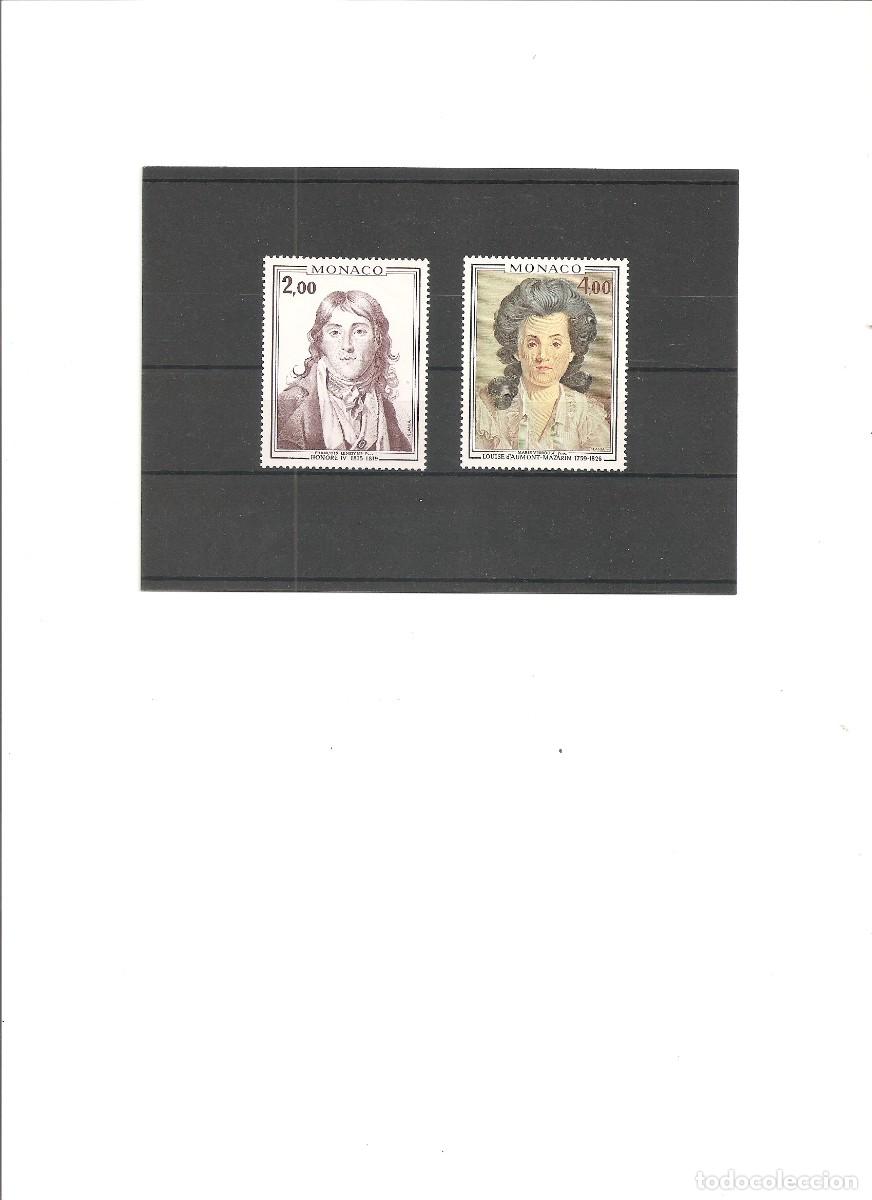 Sellos: MONACO. PRINCIPES Y PRINCESAS DE MONACO. CUADROS. - Foto 1