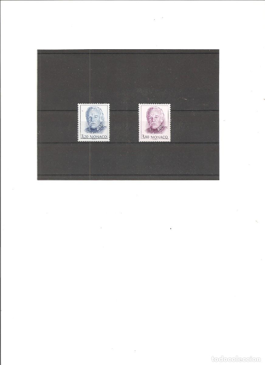 Sellos: MONACO. SERIE BASICA. RAINIERO III. - Foto 1