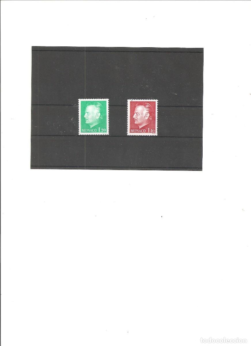 Sellos: MONACO. SERIE BASICA. RAINIERO III. - Foto 1