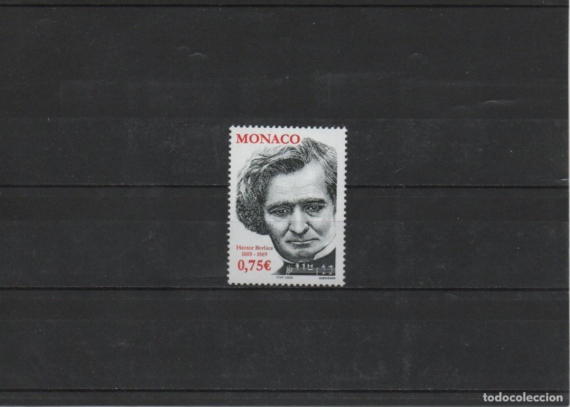 Sellos: MONACO. BICENTENARIO NACIMIENTO COMPOSITOR BERLIOZ. - Foto 1