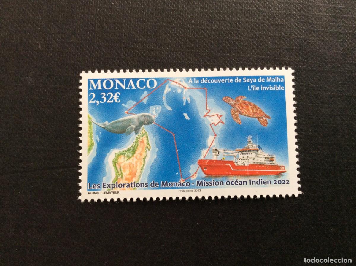Sellos: MONACO A&Ntilde;O 2023. EXPLORACIONES DE MONACO - Foto 1