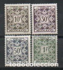 Sellos: M&oacute;naco Tasa 29/32, cifras, nuevo*** - Foto 1