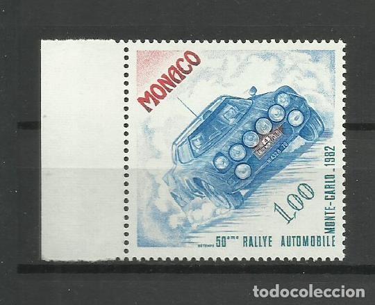 Sellos: MONACO -1982-**-AUTOMOVILISMO - Foto 1