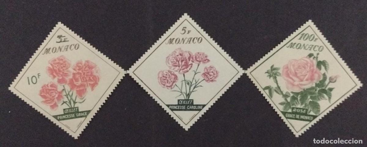 Sellos: BD) MONACO, WILDLIFE, FLOWERS, MNH - Foto 1