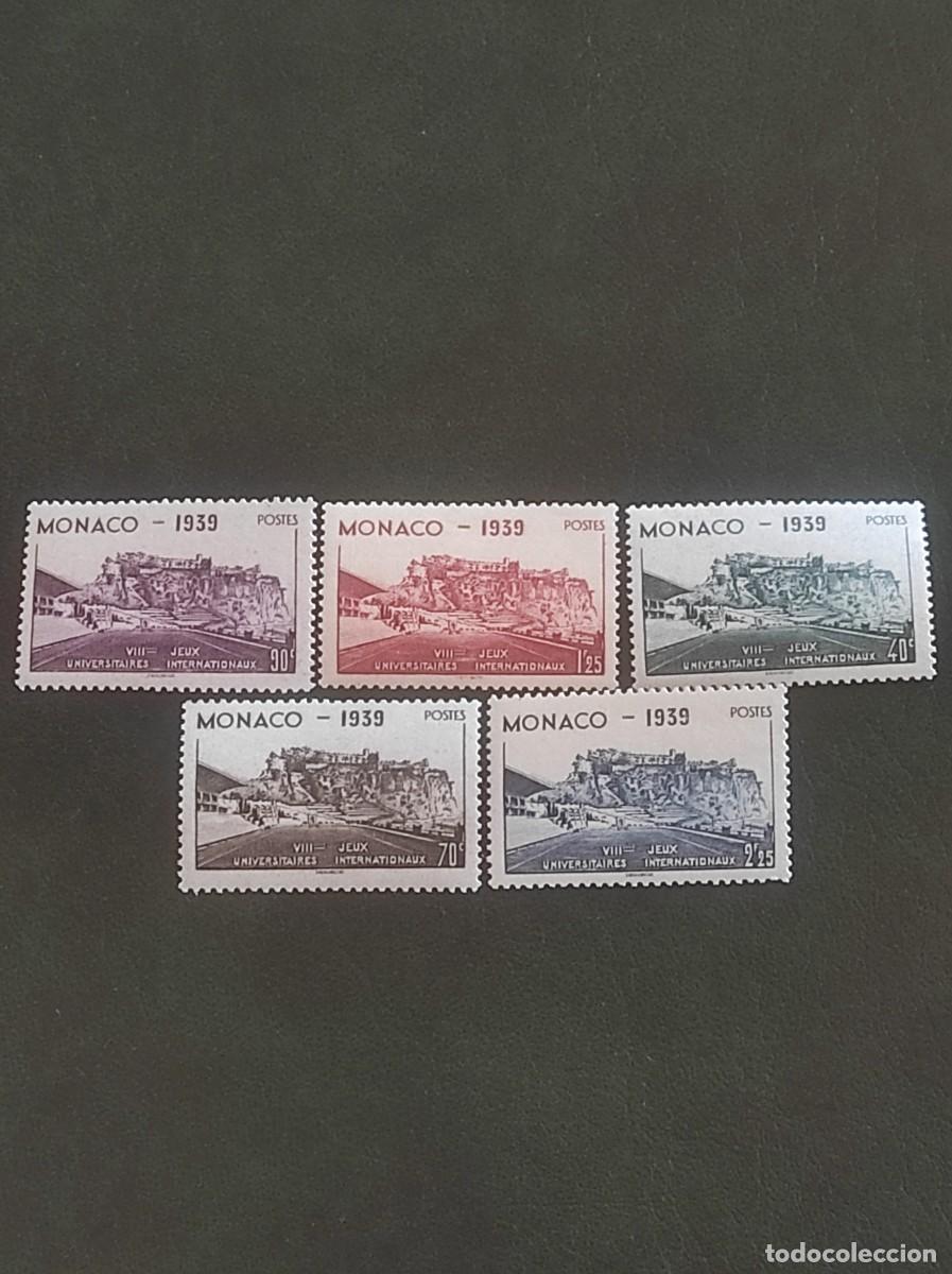 Sellos: 1939 M&oacute;naco** - Foto 1