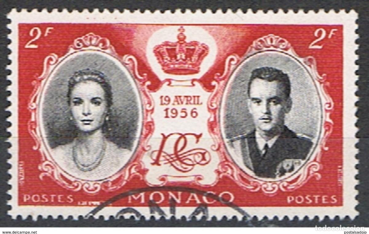Sellos: MONACO // YVERT 474 // 1956 ... USADO - Foto 1