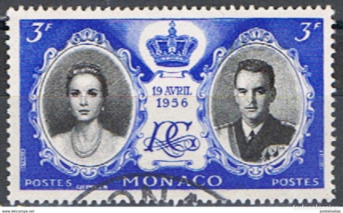 Sellos: MONACO // YVERT 475 // 1956 ... USADO - Foto 1